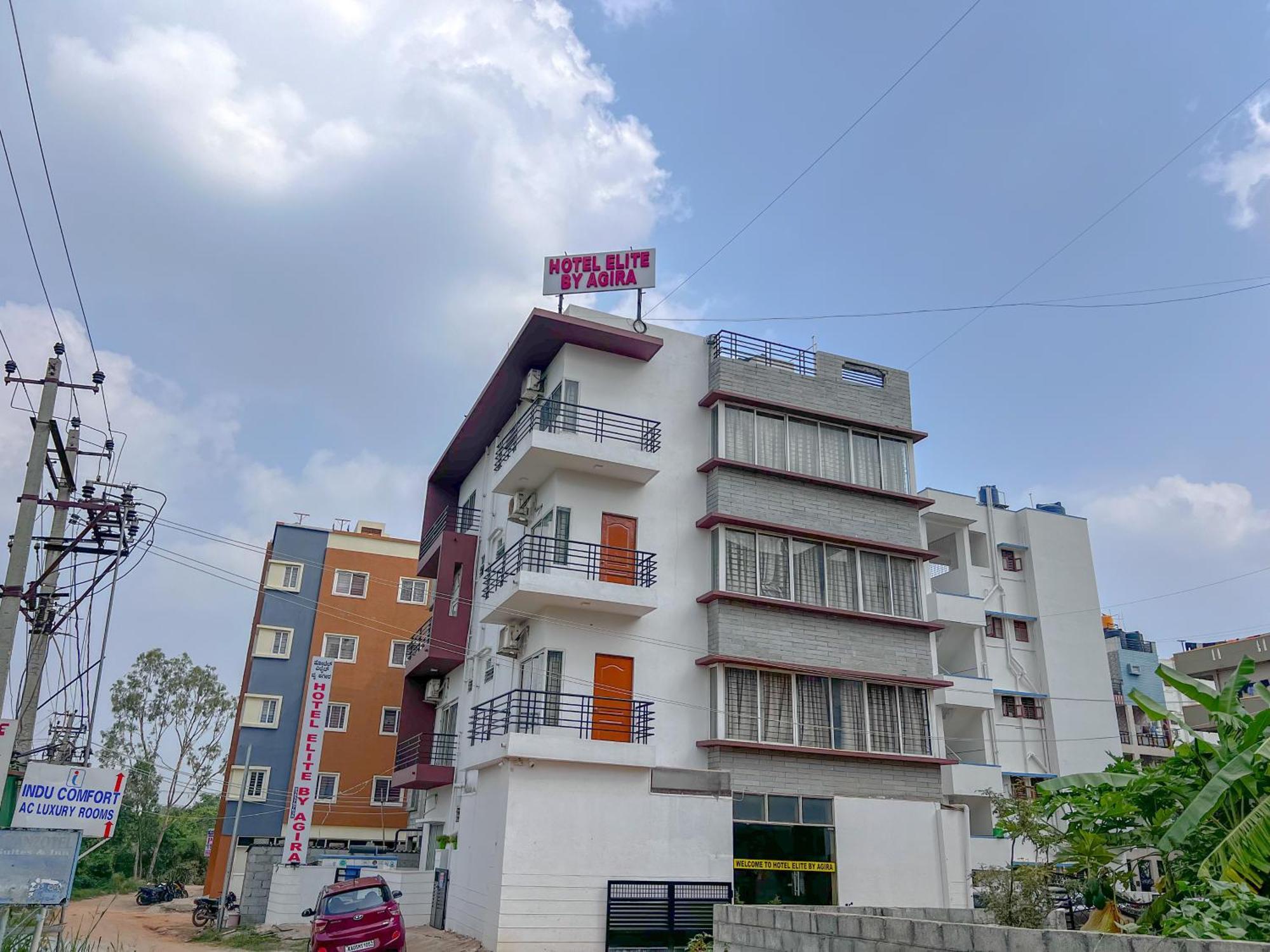 Hotel Elite By Agira Hotels-Free Airport Pickup Or Drop Yelahanka Exteriör bild