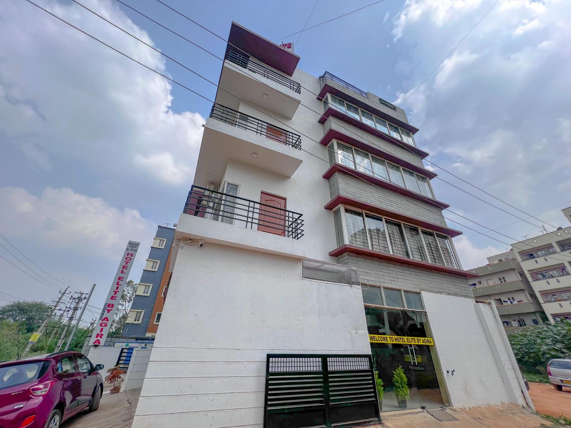 Hotel Elite By Agira Hotels-Free Airport Pickup Or Drop Yelahanka Exteriör bild